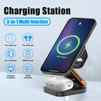 3-in-1 Magnetic Wireless Charging Station